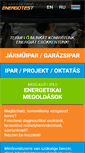Mobile Screenshot of energotest.hu